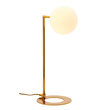 Veioza moderna alama abajur din sticla opal 1xG9/60W Feme 1933 Jupiter